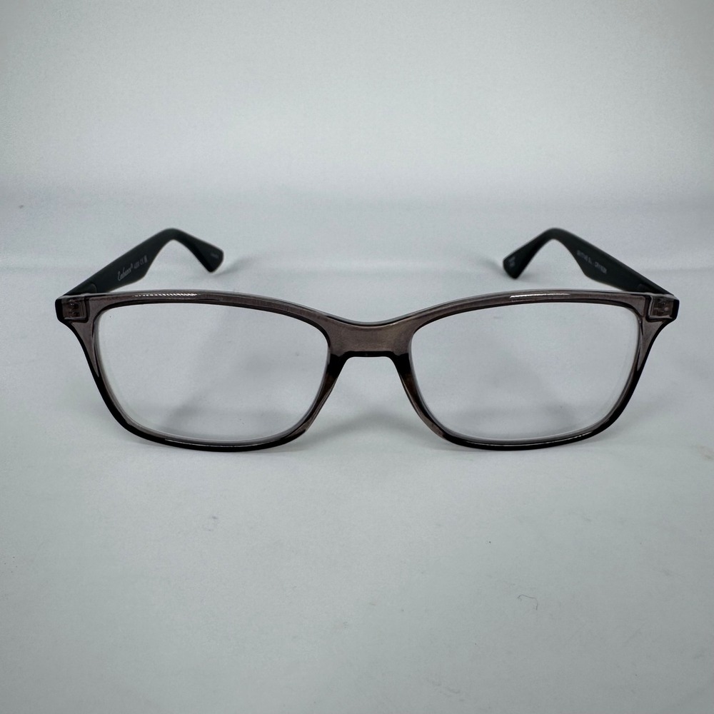 Enhance Eyeglasses Model 4200 Grey Black Frames ONLY Unisex 56 17 145 Modern